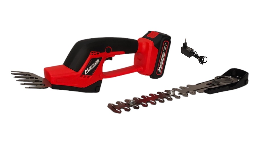 MasterCut RU-MHT01 Nożyce akumulatorowe do trawy i żywopłotu 2w1